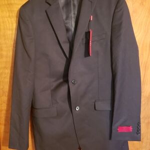 Alfani Charcoal Black Blazer Slim Fit